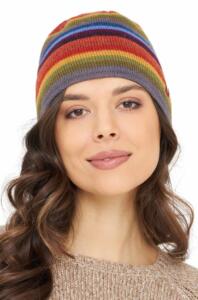 Arco Iris - Ringelstrick Mütze
