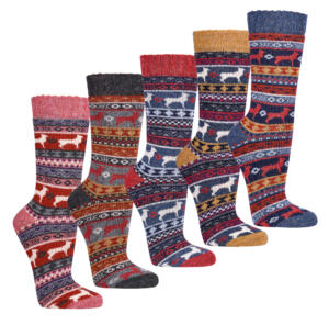 Peru - Hygge Socken mit Merino- und Alpakawolle