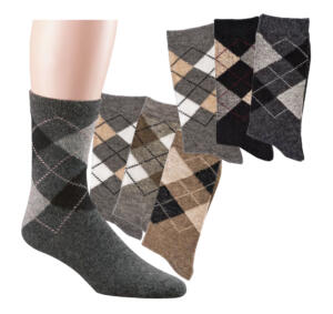 Karo - Socken mit Karodesign